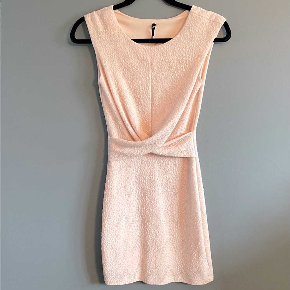 Metallic Bodycon Dress